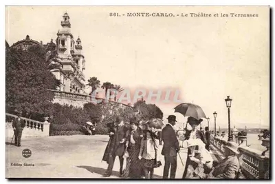 Monte-Carlo - O Teatro e as Terras — Edição Giatta, n° 881