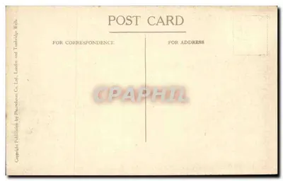 Abbatia Westminster, kaplica Konfesora — ekran kamienno-sztucznego z XV wieku — Photochrom Wells Ltd. nr 64031 — Rewers
