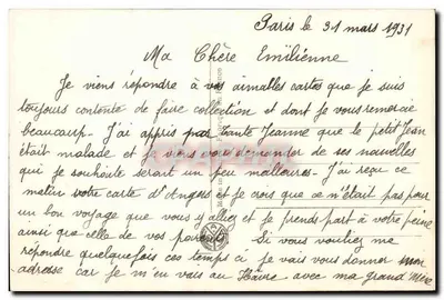 Parijs — Het Stadhuis — A.N. Parijs 6 — Achterkant