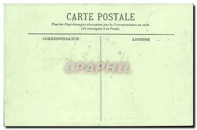 Lourdes — O Cume do Pic du Jer e as Pirineus — LL. — Verso