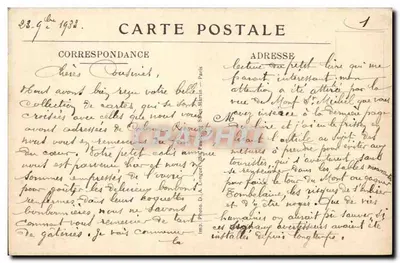 Arras — Plaza de la Estación después de la guerra 1914-1915 — Edición Charles Léger — Reverso