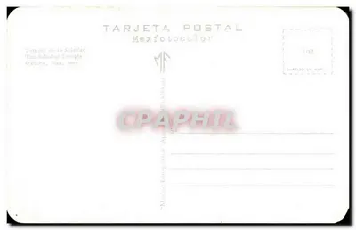 Kaplica Soledad — Ozumba, Meksyk — Mexfotocolor n°502 — Rewers