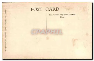 Hampton Court Palace — Wejście do Base Court — H.M. Office of Works, seria B.7 — Rewers