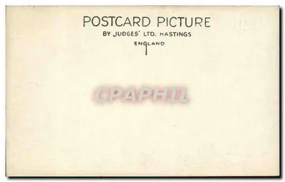 Barcos a vela — Com a maré da noite — Judges' Ltd. Hastings — Verso