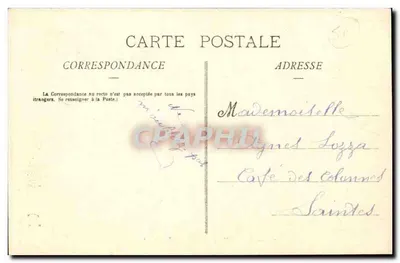 Pau — Kąt Parku Beaumont — wydawca nieodczytelny, nr 72 — Rewers