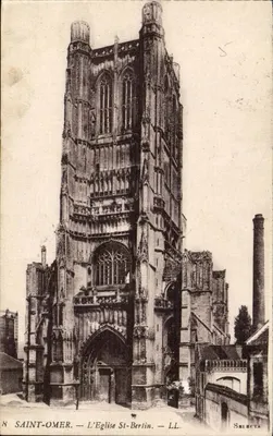 Saint-Omer — A Igreja de São Bertin — Sélecta