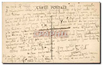 Le Havre — A Bolsa e o Jardim — G. F., Le Havre — Verso