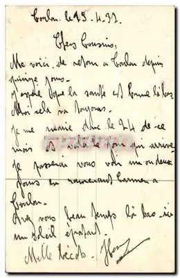 Około Toulon — Cap Brun — CRAPHIL, nr 146 — Rewers