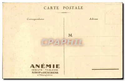 Paryż — Panthéon — Darowany przez Hémoglobine Descbiens — Rewers
