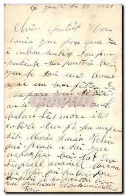 Mały chłopiec w stroju marynarki — Pamiątka z serca — Wydawca Flich, nr 7642 — Rewers