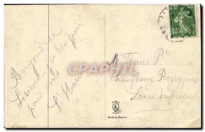 A Béthérèse do Menino Jesus e sua mãe — 4 anos — editor C. P. R. (nº 1) — Verso