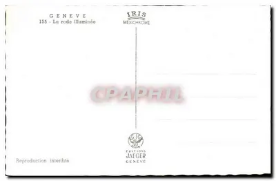 Ginebra — La bahía iluminada — Ediciones Jaeger — Reverso