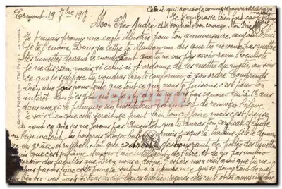 Aquele que consola — Jesus consola um soldado ferido — E.A. Renault, Paris, n° 647 — Verso