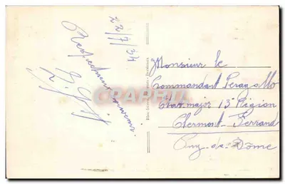 Bordeaux — Pejzaż miasta — wydawca Les Télégrammes, nr 171 — Rewers
