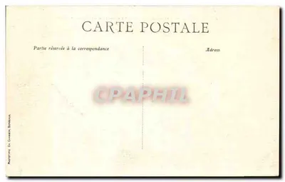 Bordeaux — Widok rzeki, z wieży Świętego Michała — C.B. — Rewers