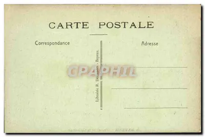 Bayeux — Portal da Catedral — Livraria R. Demandes — Verso