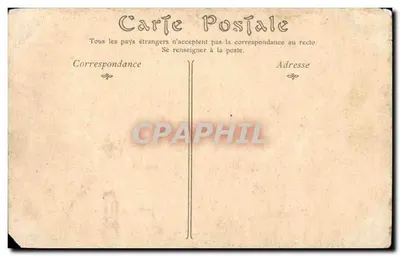 Compiègne — Front główna zamku, strona parku — MD Phot — Rewers