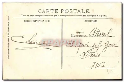 Gisors (Eure) - Torre St-Thomas — Biard, editor, Gisors — Verso