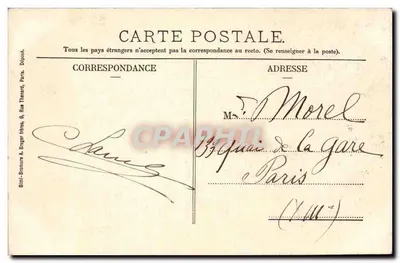 Gisors (Eure) - Igreja - Grande portal — Biard, editor — Verso