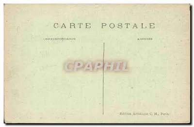 Vernon — Castelo de Bizy — A Fonte de Gribouille — C.M. n°47 — Verso