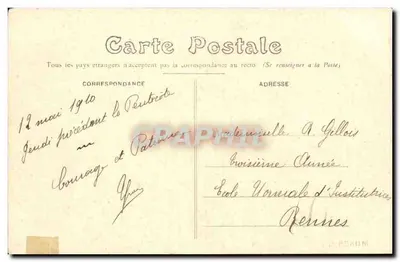 Rozpad mostu — Casanova (Jean François) — Muzeum w Rennes — Rewers
