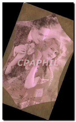 Casal apaixonado — cena romântica — editor EKO, número de série ilegível