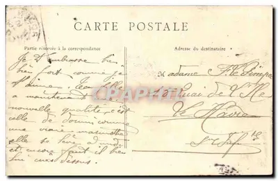 Rouen — Plac Hôtel-de-Ville — B. P. Pichot — Rewers