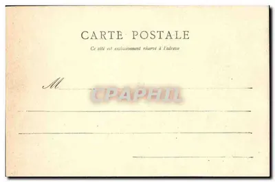 Anjou — Widok katedry — A. Goulay — Rewers