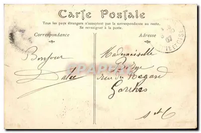 Bonsecours (Seine-Inférieure) — A Igreja e o Monumento — Editor anônimo, n° 117 — Verso