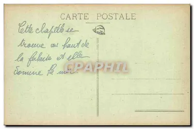 Le Havre — Nossa Senhora dos Flutuantes — editora Éditions de la Poste — Verso