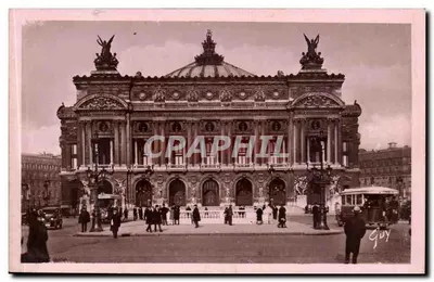 O Ópera — Paris e suas maravilhas — Édit. A. Lescante