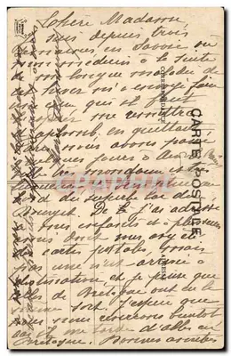 Brides-les-Bains i lodowce Vanoise — Stara pocztówka n°445 — Rewers