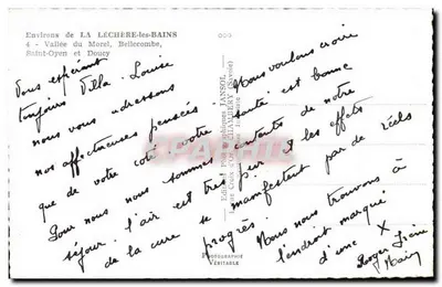 Vale do Morel, Bellecombe — Arredores de La Léchère-les-Bains — Edições Fotográficas TANSOL — Verso