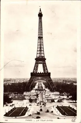 Paris — A Torre Eiffel — A.J.N. Paris n°168