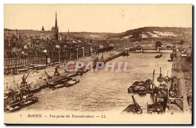 Rouen — Vista tirada do Transbordeur — LL.
