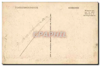 FEZ — A Pépinière. Avenida dos Rosais — L L — n°107 — Verso