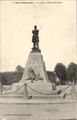 Saint-Maixent — Monumento Denfert-Rochereau — Novas Galerias Touchelay-Bonneau