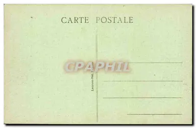 Vannes e sua esposa — Casa pertencente a Gilles de Bretagne — série 807, editada por Laurent-Neh — Verso