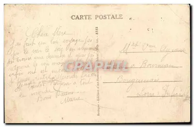 Saint-Brieuc - A Catedral — Editor: Edições de Arte Harmonie, n° 8552 — Verso