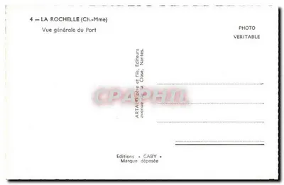 La Rochelle — Ogólny widok portu — Wydawnictwo Gaby — Rewers