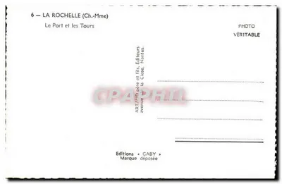 La Rochelle — Port i Wieże — Wydawnictwo Caby — Rewers