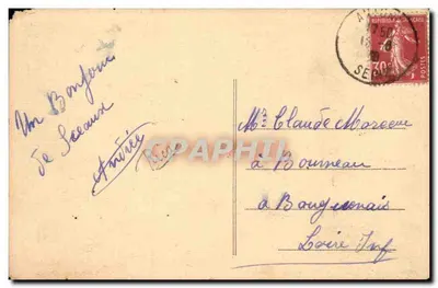 Castelo de SCEAUX — Pavilhão da Aurora — Cim — Verso
