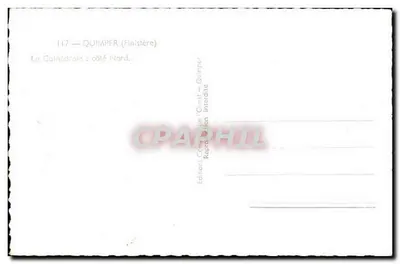 Quimper — Katedra: strona północna — Wydawnictwo Quimper — Rewers