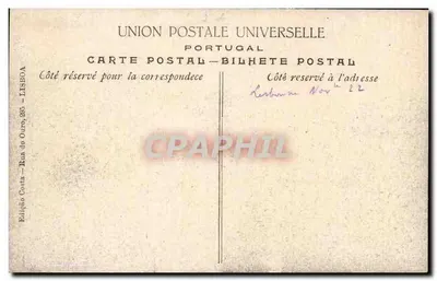 Lisbonna — Praça de D. Pedro IV (Rocío) — Édition Edição Costa, Bua do Ouro, 295 — Rewers