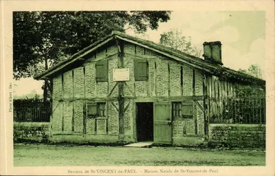 Berço de São VINCENTE-de-PAUL — Casa Natale de São Vincente-de-Paul — Foto Albert - Dax