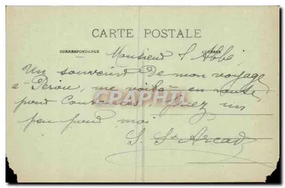 Perrou - Em Caminhada — crianças e religiosa sobre rochedo — editor não identificado — Verso