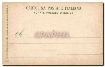 Tempio di Venere em Pompéi — Editor E. Ragozino, Galleria Umberto, Napoli — Verso