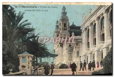 Monte-Carlo - Teatro do Casino e nova Sala de Jogo — J. Kleidman, Nice, n°25