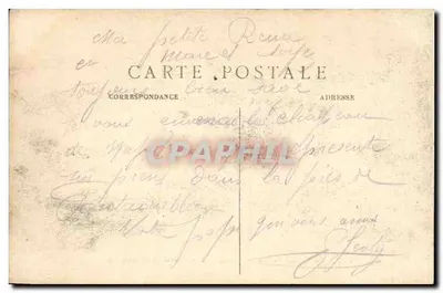 Foresta di Fontainebleau — I Mausolei di Apremont — Editore non identificato, n° 127 — Verso