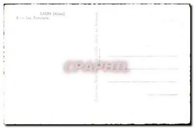 Laon (Aisne) — Zamek — Glatigny — Rewers
